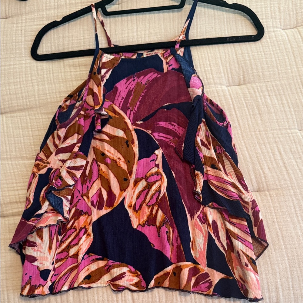 Mossimo Floral Print Women's Top